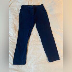 Navy JCrew Low Rise Pants